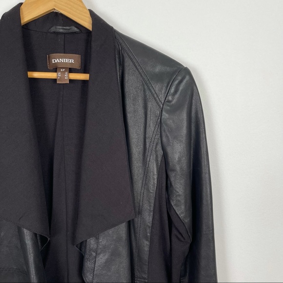 Daniel Soft Leather Waterfall Jacket - Picture 4 of 6